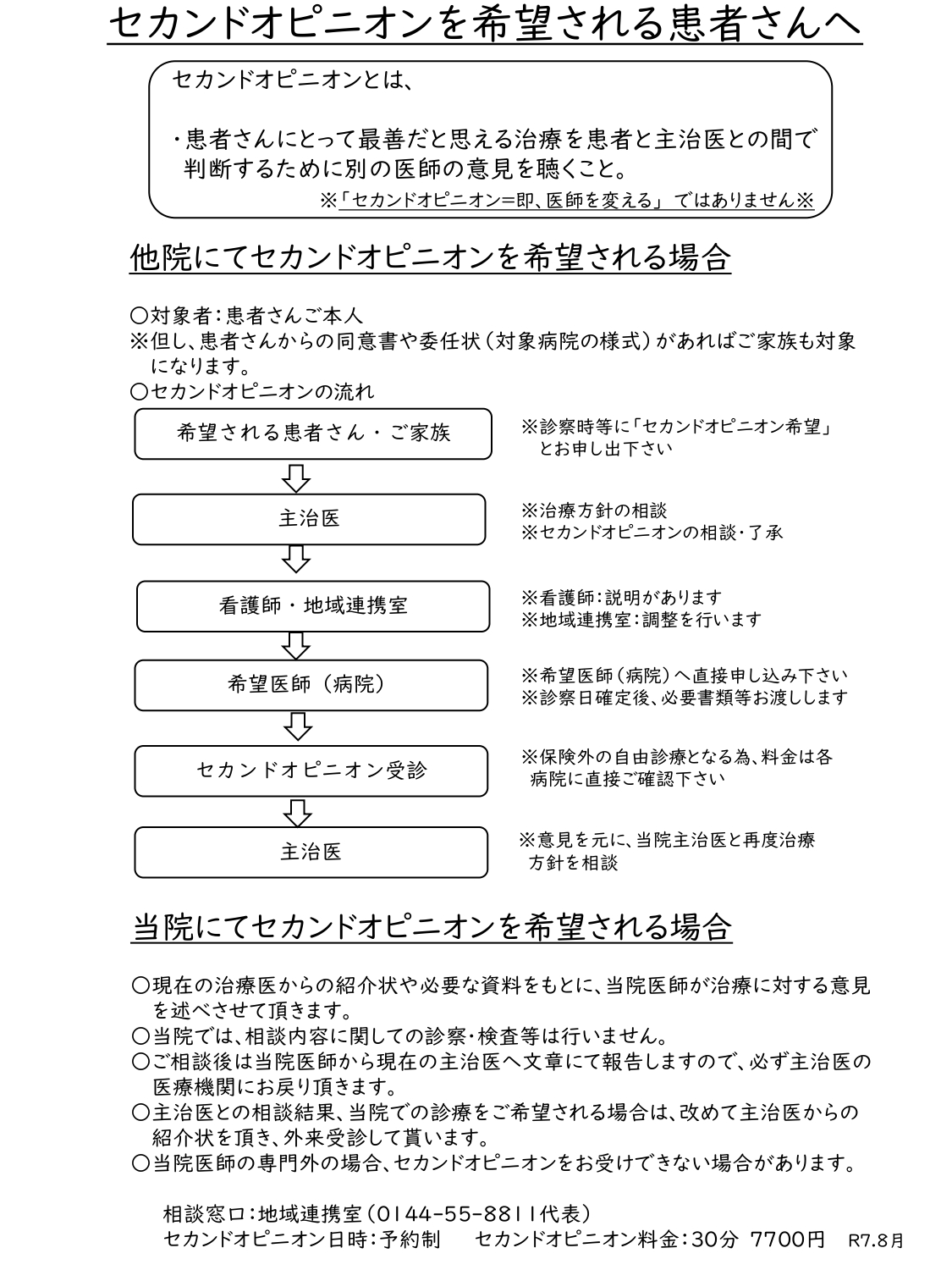 23.11-東病院 各フロアのご案内